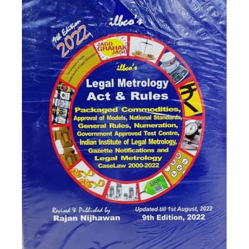 Ilbco's Legal Metrology Act & Rules, Packaged Commodities Rules by Ranjan Nijhawan